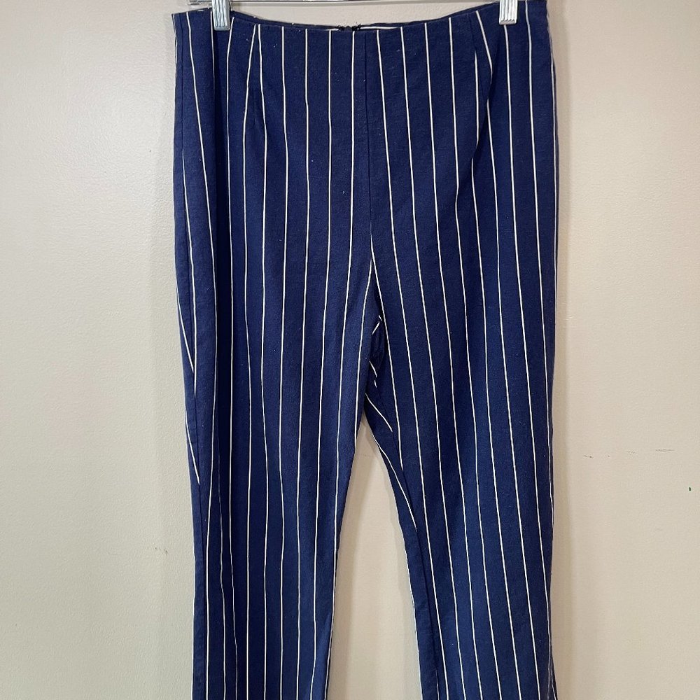 WAYF High Wasted Striped Pants
